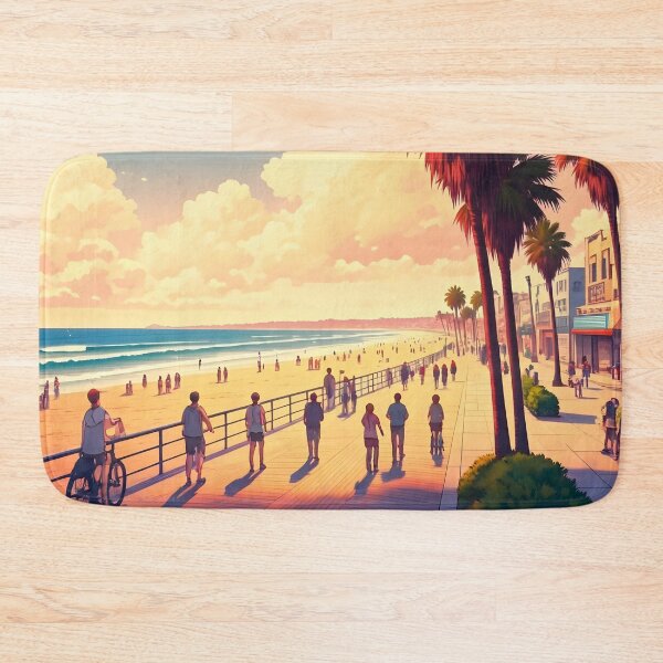 Item preview, Venice Beach Boardwalk: Vibrant California Coastal Energy designed and sold by LSVart.