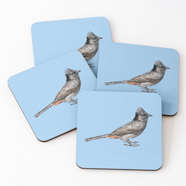 Item preview, Red-vented Bulbul Black Alternate Design  designed and sold by designsasstultd.