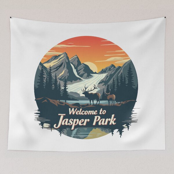 Item preview, Welcome to Jasper National Canadian Park designed and sold by Blok45.