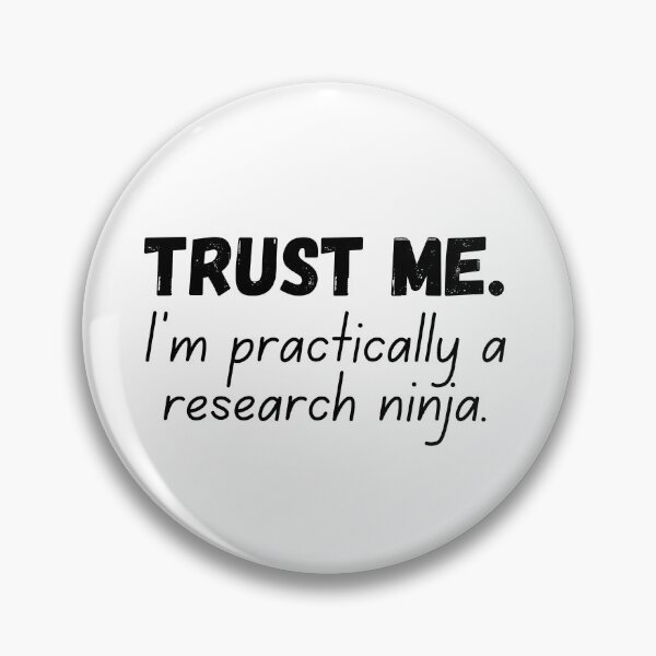 Item preview, Trust Me. I'm practically a research ninja. designed and sold by Digital Teaching 101.