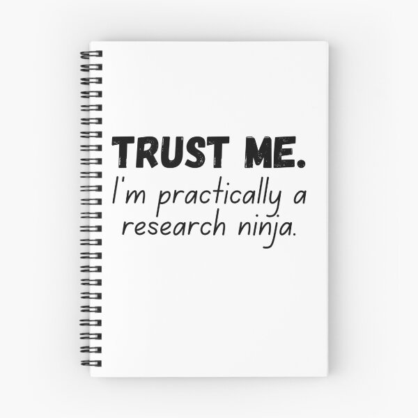 Item preview, Trust Me. I'm practically a research ninja. designed and sold by Digital Teaching 101.