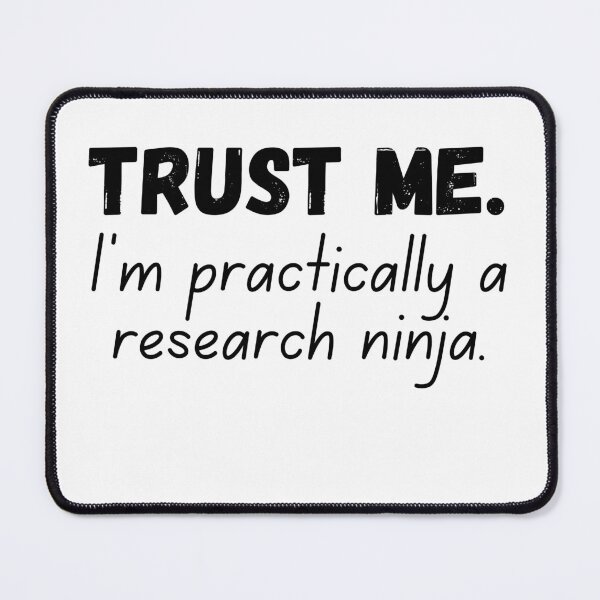 Item preview, Trust Me. I'm practically a research ninja. designed and sold by Digital Teaching 101.
