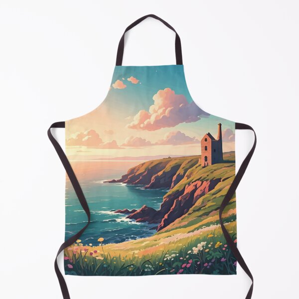 Item preview, Wheal Coates: Summer Sunset Over Cornwall’s Tin Mine designed and sold by LSVart.
