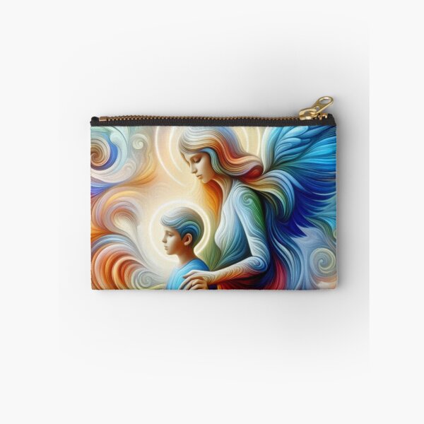 Item preview, Guardian angels in abstract splendor designed and sold by Sigtrix.
