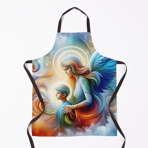 Item preview, Guardian angels in abstract splendor designed and sold by Sigtrix.