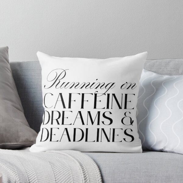 Item preview, Running on Caffeine, Dreams, and Deadlines designed and sold by Digital Teaching 101.