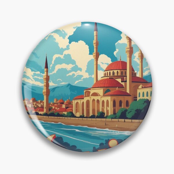 Item preview, Manisa Turkey Vintage Travel Tourism designed and sold by TravelersGems.