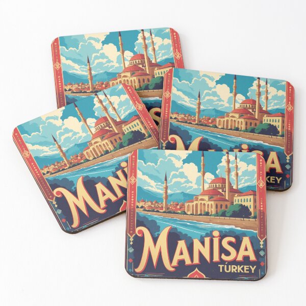 Item preview, Manisa Turkey Vintage Travel Tourism designed and sold by TravelersGems.