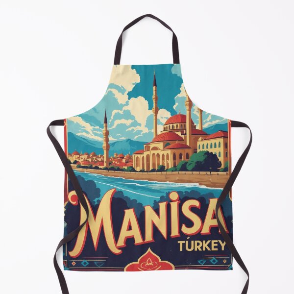 Item preview, Manisa Turkey Vintage Travel Tourism designed and sold by TravelersGems.