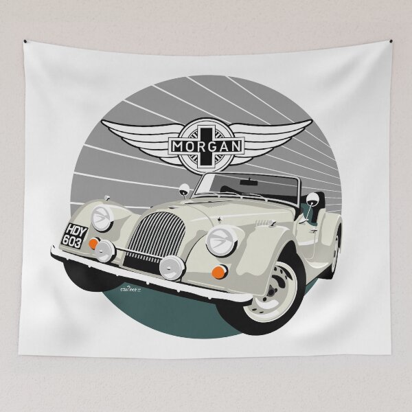 Item preview, Morgan Plus 4 personalized for Gemma designed and sold by car2oonz.