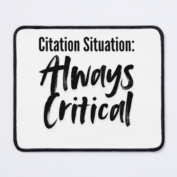 Item preview, Citation Situation: Always Critical designed and sold by Digital Teaching 101.