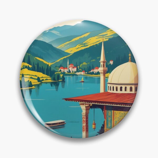 Item preview, Duzce Turkey Vintage Travel Tourism designed and sold by TravelersGems.