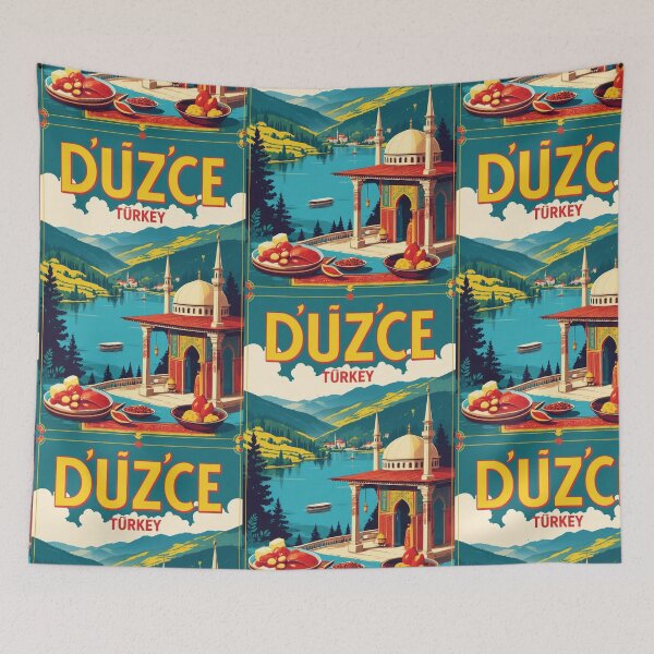 Item preview, Duzce Turkey Vintage Travel Tourism designed and sold by TravelersGems.