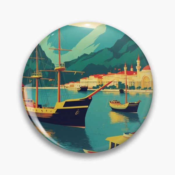 Item preview, Trabzon Turkey Vintage Travel Tourism designed and sold by TravelersGems.