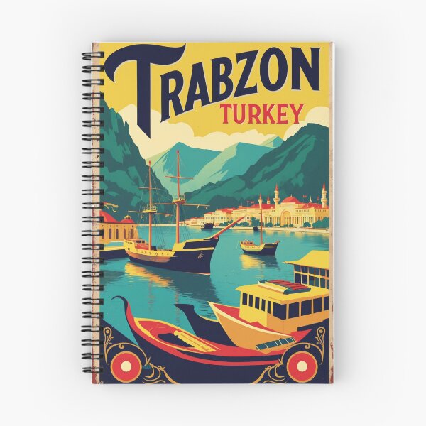 Item preview, Trabzon Turkey Vintage Travel Tourism designed and sold by TravelersGems.