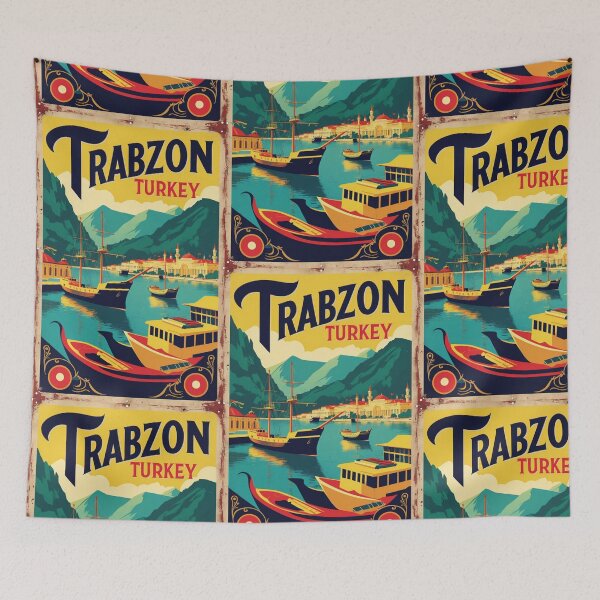 Item preview, Trabzon Turkey Vintage Travel Tourism designed and sold by TravelersGems.