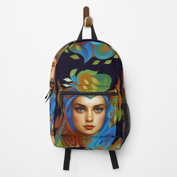 Item preview, Verdant Dreams. Semi abstract female. Remastered original art. designed and sold by Shoot-The-Moon.
