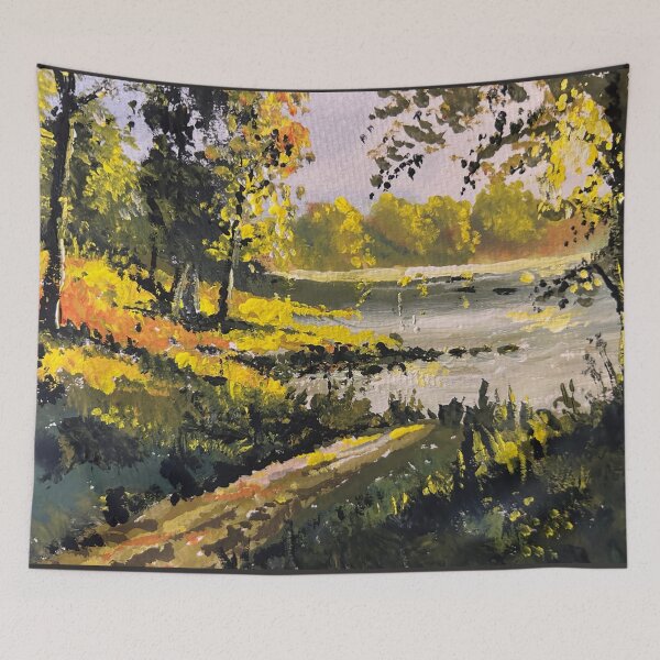 Item preview, The Quiet Bend designed and sold by TheArtCave.