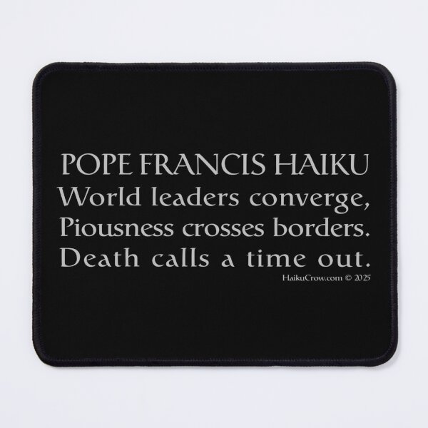 Item preview, Pope Francis Haiku designed and sold by EyeMagined.