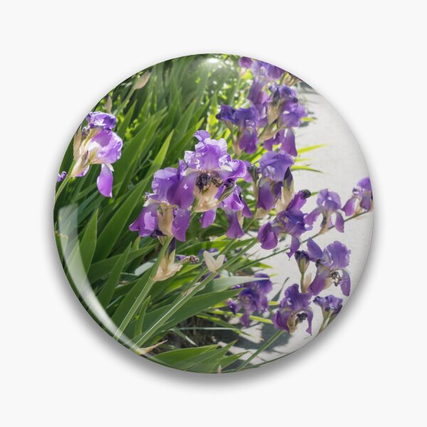 Item preview, Purple Iris Blooms Superabundance designed and sold by Georgia Mizuleva.