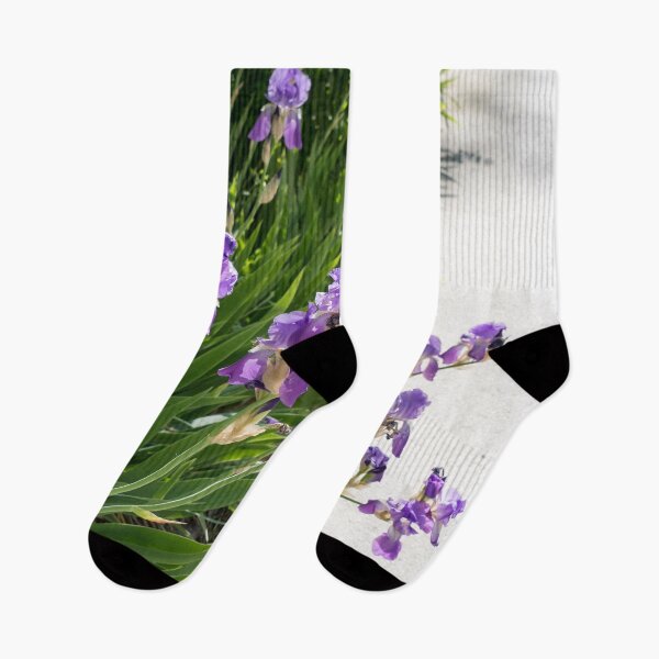 Item preview, Purple Iris Blooms Superabundance designed and sold by Georgia Mizuleva.