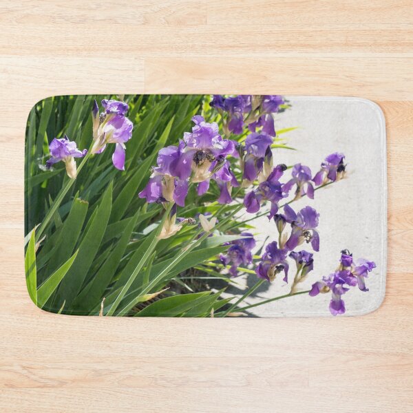 Item preview, Purple Iris Blooms Superabundance designed and sold by Georgia Mizuleva.