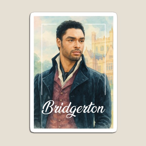 Aperçu de l'œuvre Bridgerton, Simon Bassett dans le parc créée et vendue par Mauswohn.