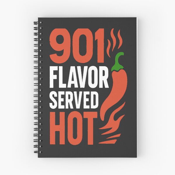 Item preview, 901 Flavor, Served Hot – Memphis Style Heat with a Vintage Tennessee Vibe designed and sold by Globalcitytees.