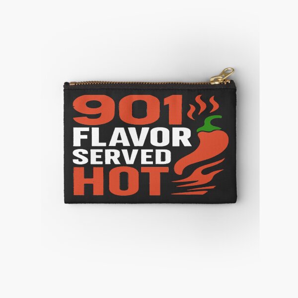 Item preview, 901 Flavor, Served Hot – Memphis Style Heat with a Vintage Tennessee Vibe designed and sold by Globalcitytees.