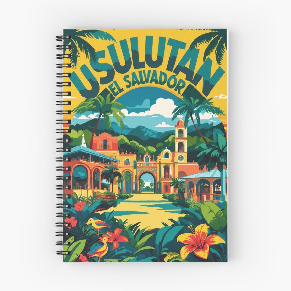 Item preview, Usulutan El Salvador Vintage Travel Tourism designed and sold by TravelersGems.