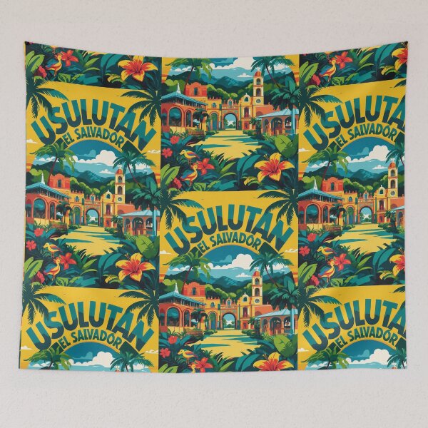 Item preview, Usulutan El Salvador Vintage Travel Tourism designed and sold by TravelersGems.