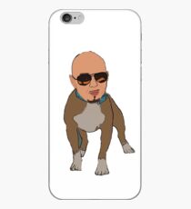 Pitbull as a Pitbull Mr Worldwide Sticker iPhone Case