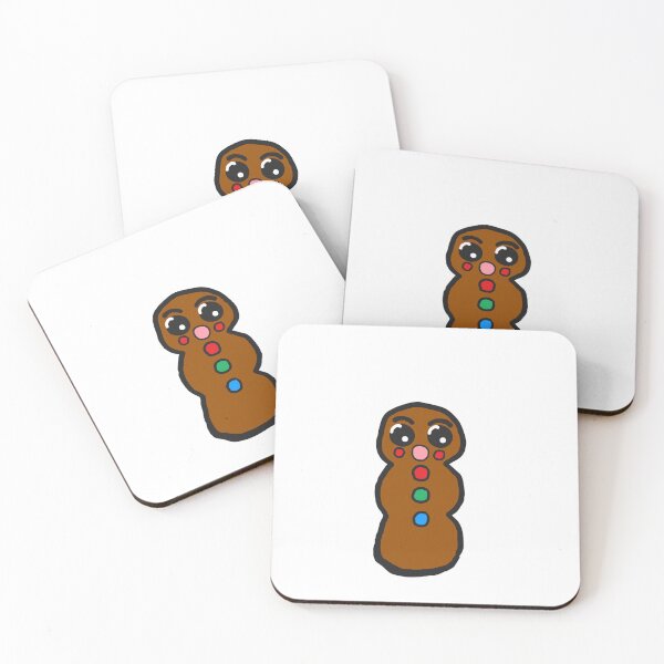 Item preview, Cute Kawaii Gingerbread Cookie Art designed and sold by Thijsje.