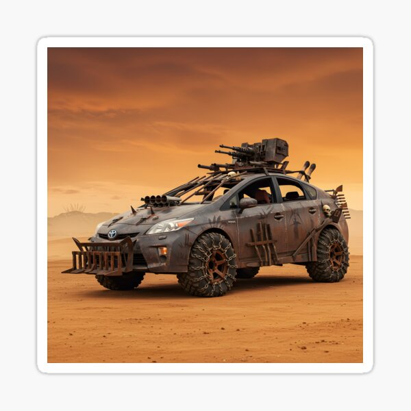 Item preview, Mad Max Toyota Prius Post Apocalyptic Battle Car designed and sold by CanSolo.