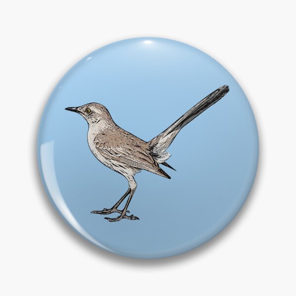 Item preview, Bahama Mockingbird Black Alternate Design  designed and sold by designsasstultd.