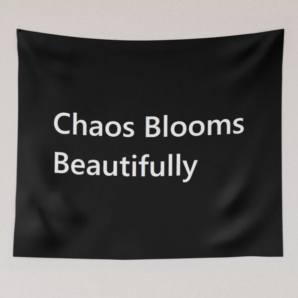 Item preview, Chaos Blooms Beautifully designed and sold by felipequeiroz.