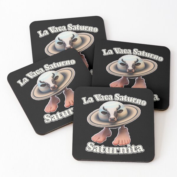 Item preview, La Vaca Saturno Saturnita - Fun Cosmic Cow Design  designed and sold by IMMIX Store.