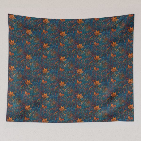 Item preview, Floral print designed and sold by 1111Miracle.