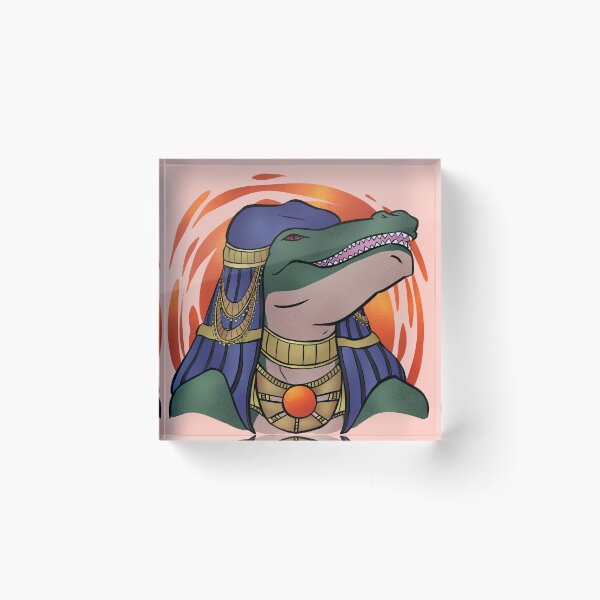 Item preview, Sobek Portrait designed and sold by SandTrap Sorcery.