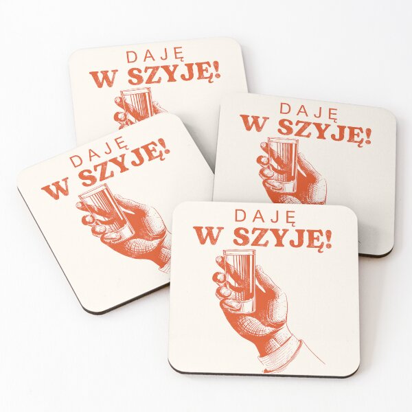Item preview, Daję w Szyję Funny Polish Party Gag Gift designed and sold by Anniko Art Studio.