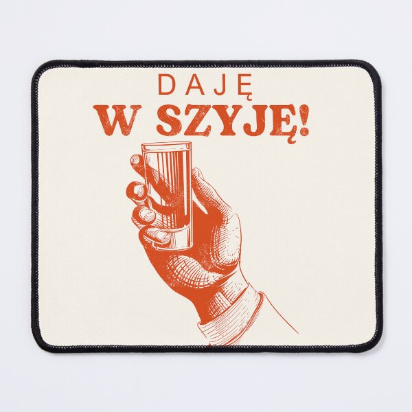 Item preview, Daję w Szyję Funny Polish Party Gag Gift designed and sold by Anniko Art Studio.