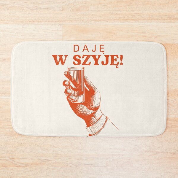 Item preview, Daję w Szyję Funny Polish Party Gag Gift designed and sold by Anniko Art Studio.