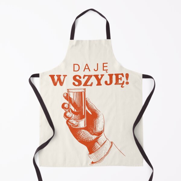 Item preview, Daję w Szyję Funny Polish Party Gag Gift designed and sold by Anniko Art Studio.