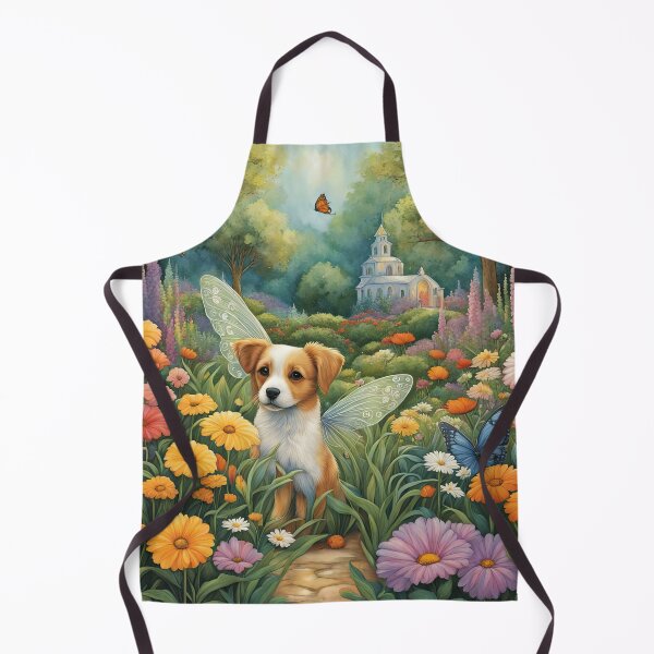 Item preview, Folk Art Puppy Fairy designed and sold by Colin Bentham.