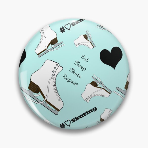 Item preview, Eat, Sleep, Skate, Skates and Hearts Repeat- 2025 Pastel Collection designed and sold by PD-Skating.