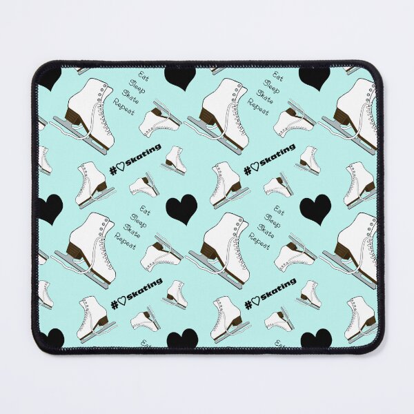 Item preview, Eat, Sleep, Skate, Skates and Hearts Repeat- 2025 Pastel Collection designed and sold by Purposely Designed.