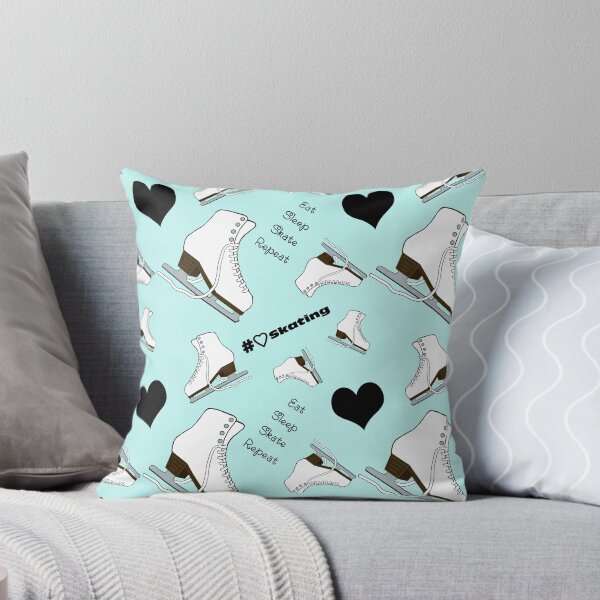 Item preview, Eat, Sleep, Skate, Skates and Hearts Repeat- 2025 Pastel Collection designed and sold by Purposely Designed.