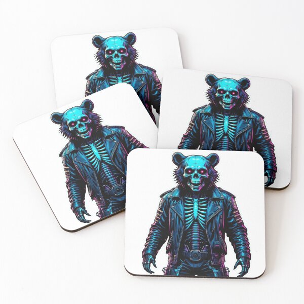 Item preview, Skeleton Bear Biker Rebel Falcon-Frequency Drop-Amalgramation Reloaded designed and sold by Imaginarium of Chaos falcon88 .