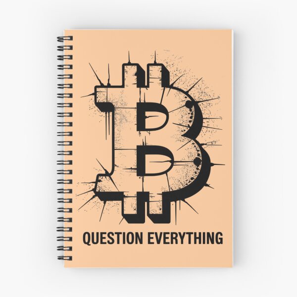 Artikelvorschau, Bitcoin – Hinterfrage alles entworfen und verkauft von 123ks.