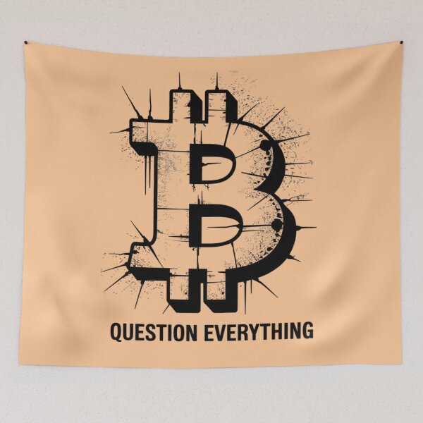 Item preview, Bitcoin - Question everything designed and sold by 123ks.